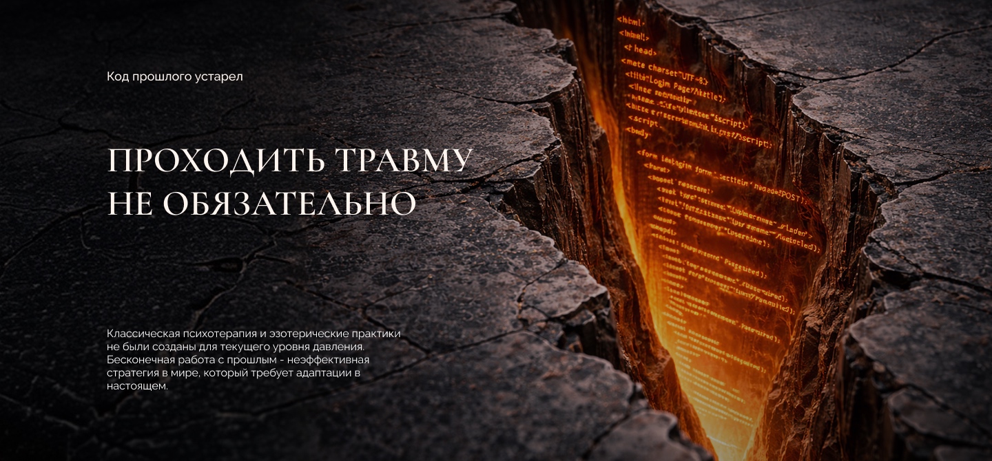 Проходить травму не обязательно